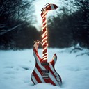 a festive heavy metal instrumental blending holiday cheer and intensity