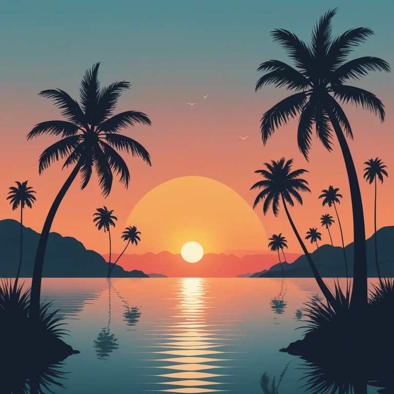 This song combines the rhythmic appeal of traditional tropical music with deep, sentimental melodies that evoke feelings of sunset views over the ocean, using soft synth pads and nature inspired undertones to create an immersive listening experience.