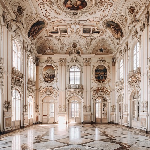 Step back into the golden era with this sophisticated baroque piece, where the melodic interweaving of the harpsichord and a grand orchestra paints a picture of regal splendor and intricate beauty.