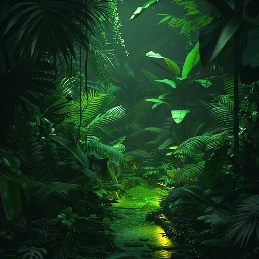 Immerse yourself in a dense, rhythmic jungle beat combined with exotic percussions and atmospheric synths. This track blends the intensity of trap with the mysterious allure of a tropical rainforest, creating an enchanting and energetic soundscape.