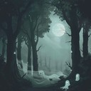 ghostly whispers blend with eerie, magical forest sounds.