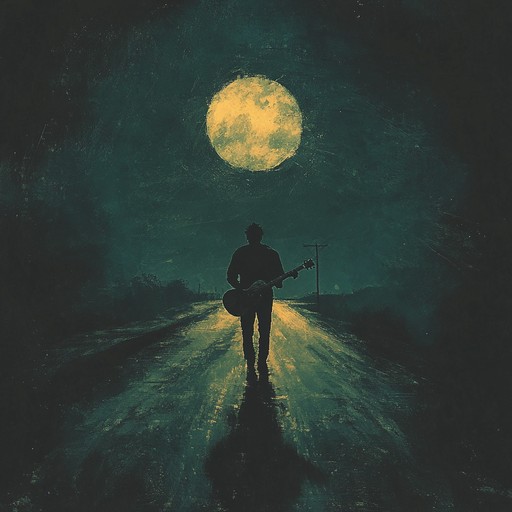 An instrumental blues that reflects the feeling of loneliness in the dead of night, featuring soulful guitar melodies that echo in the silence.