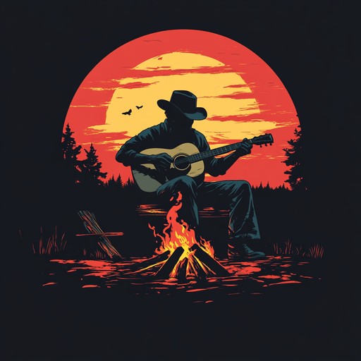 Featuring strong acoustic guitar work, this instrumental captures the spirit of new beginnings in the western landscape, invoking images of riding towards the horizon at dawn, filled with hope and determination.