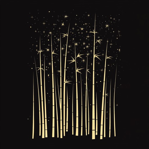 A serene and ethereal track blending traditional bamboo flutes with otherworldly synthesizer sounds, setting listeners adrift in a cosmic bamboo forest. Suitable for meditative practices and unwinding surreal moments.