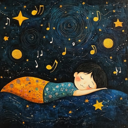 This intriguing nursery rhyme takes listeners on a journey through a dreamy and surreal soundscape, starting with calming piano melodies that gradually evolve into an intense arrangement of strings and ambient synths, offering a unique blend of comfort and dreamlike intensity.