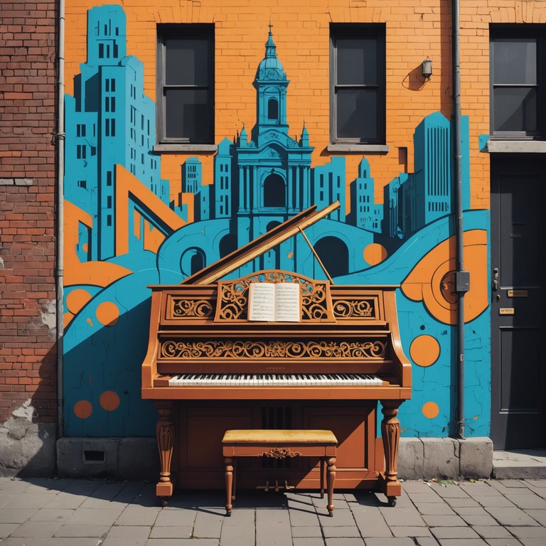 A sonic journey where the classical melodies of the harpsichord intertwine with the hard hitting beats of modern city life, offering a fresh take on musical fusion.