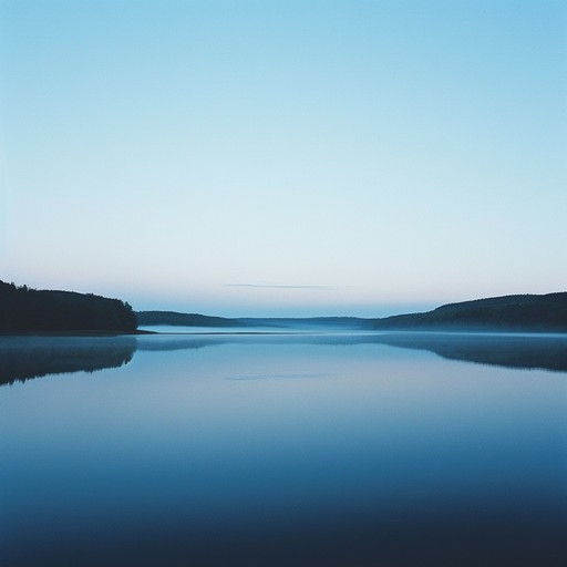 Experience a gentle journey through a serene soundscape, capturing the essence of lush blue hues. Soft melodies weave through an ambient background, creating a sense of stillness and calmness. Perfect for moments of reflection and peace.