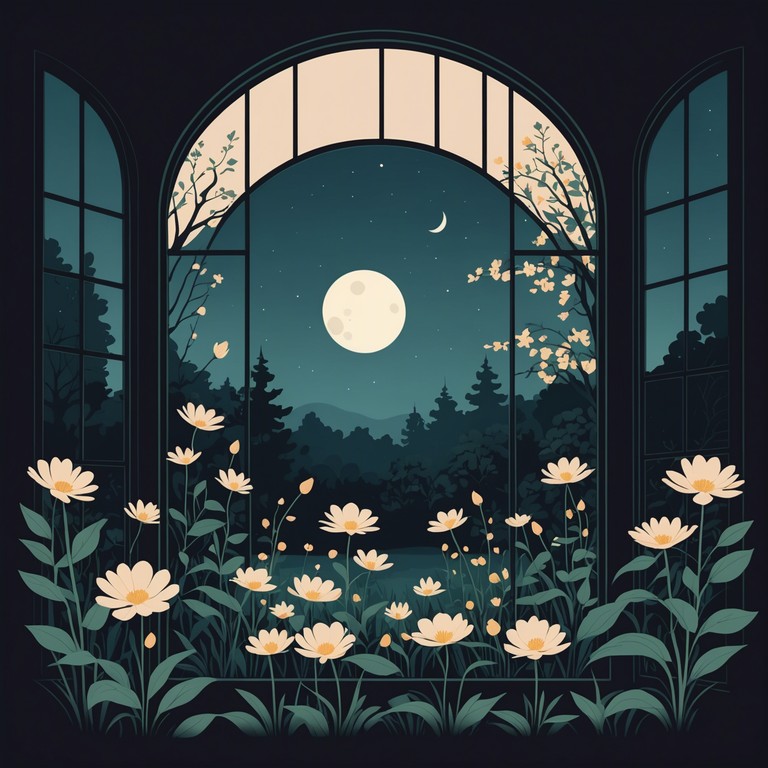 As the night deepens, a serene melody unfolds, played gracefully on a harp, capturing the essence of elegance and mystery under a starry sky. This track is a gateway to a fantasy, perfect for moments of reflection or a sophisticated gathering.