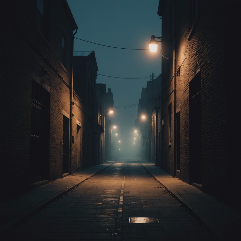 This track is a stark exploration of tension in urban landscapes, featuring deep bass lines and sharp, sibilant synthesizer tones that narrate a nocturnal journey through the menacing streets of the city. The relentless rhythm mirrors a heartbeat racing with adrenaline, while sparse instrumental breaks heighten the sense of isolation and danger.