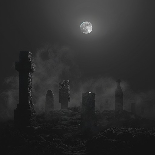 A somber and haunting instrumental featuring melancholic piano and eerie synths. It creates an atmospheric soundscape reminiscent of an ancient, shadowy cathedral filled with the echoes of sorrow and a sense of deep reflection.