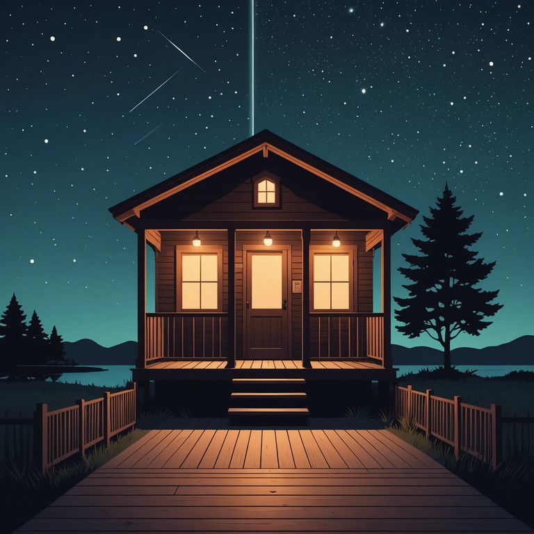 An evocative track that captures the essence of a sensuous evening in a rustic countryside setting, with gentle guitar strums that mirror the soft whispers of lovers under a sprawling starlit sky. The music slowly builds a romantic yet intimate atmosphere, perfect for a serene night.