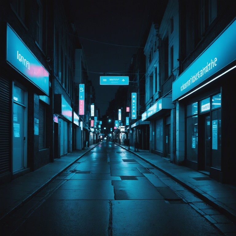 This track features a haunting blend of deep techno rhythms and subtle melodic undertones, evoking a sense of nostalgia and longing as if chasing unattainable dreams under the glow of neon lights. The music flows like a journey through a deserted cityscape at night, where the only companion is the echo of one's own footsteps.