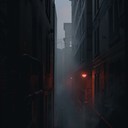 a dark and ominous trap beat that evokes the feeling of walking through eerie alleyways at night