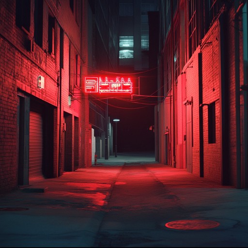 An instrumental jpop track featuring eerie synths and ambient sounds, creating a haunting atmosphere reminiscent of empty neon lit streets in a surreal dreamscape