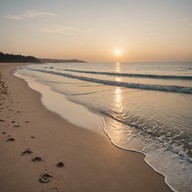 relaxing disco vibes meet beach sunset tranquility.