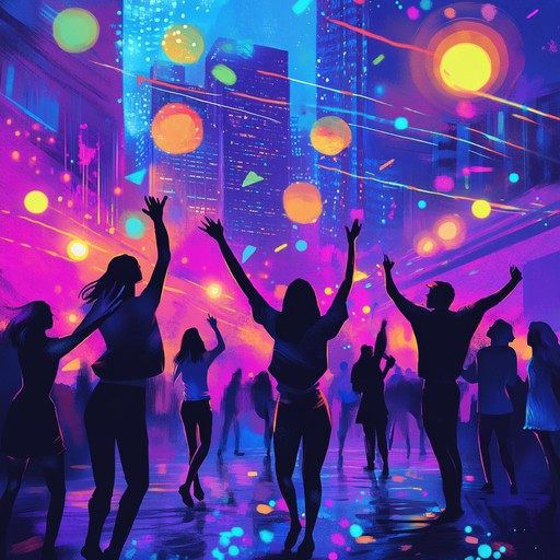An energetic and uplifting instrumental j pop track that blends catchy melodies with vibrant rhythms, designed to celebrate the joyous moments of life and evoke feelings of happiness and excitement.