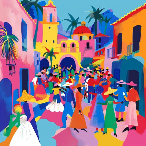 This track brings the vibrant energy of a salsa fiesta to life with its lively conga rhythms, playful piano riffs, and jubilant brass sections. Crafted to evoke joy and celebration, it’s the perfect soundtrack for any festive gathering or dance floor.!