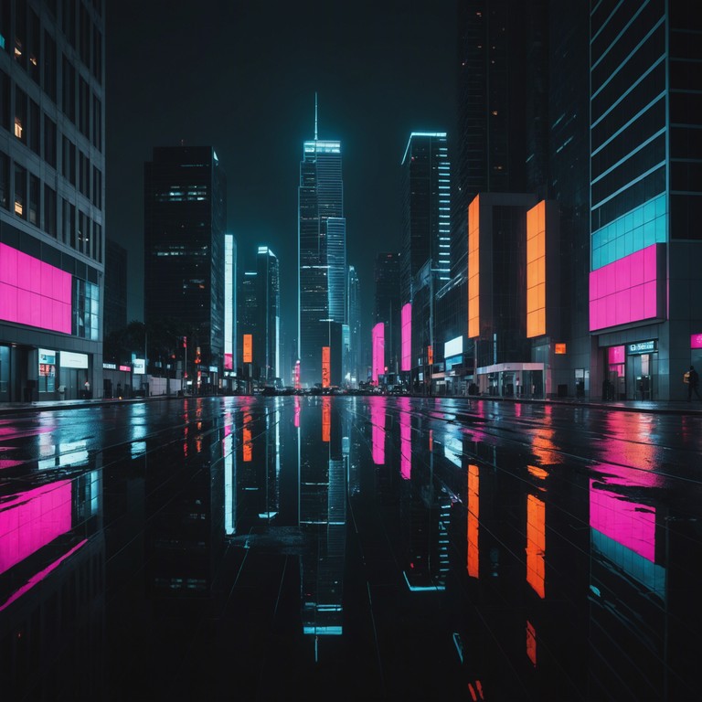 This track combines the pulsating energy of modern life with the timeless allure of neon lit nights. Featuring intricate drum patterns and a dynamic progression that mimics the flow of a bustling cityscape, the music transports the listener to an urban fantasy filled with vibrant intensity and futuristic vibes. The aim is to evoke images of a neon drenched city that never sleeps.