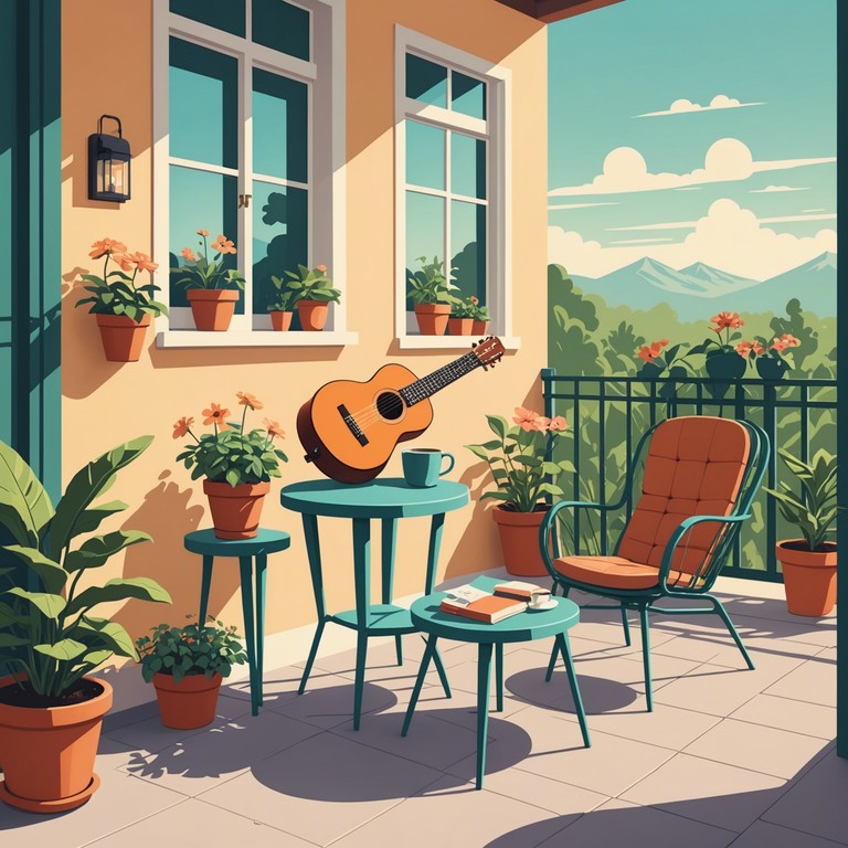 Imagine sipping your morning coffee on a bright, sunny patio, the air filled with the light, playful strains of a ukulele playing a catchy, uplifting melody. This track embodies ease and joy, perfect for a peaceful start or a cheerful break in your day.