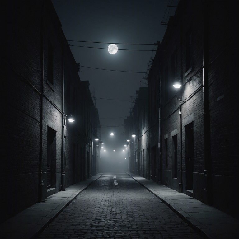 In this track, haunting melodies intertwine with subdued, atmospheric rap beats, creating a chilling soundscape that feels like wandering through a foggy, abandoned cityscape at night. Echoes of distant voices and subtle wind effects heighten the sensation of solitude and eerie suspense.