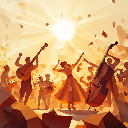 A lively klezmer tune that evokes the joy of a sunny summer day. Featuring a dancing clarinet, upbeat accordion, and rhythmic tambourine, it's a feel good song that will get feet tapping and spirits soaring. Perfect for celebrations, outdoor gatherings, or simply lifting the mood.