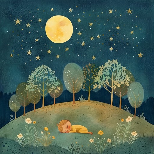 A soothing and melodious track designed to quieten and relax children at bedtime, using the calming tones of a music box to evoke the feeling of being gently rocked to sleep under a starry sky. The music ebbs and flows like the gentle night wind, weaving a peaceful dreamscape.