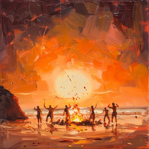 This high energy edm track is perfect for capturing the lively atmosphere of a sunset beach party. The infectious melodies and driving beats keep the party going as the sun sets on a summer evening.