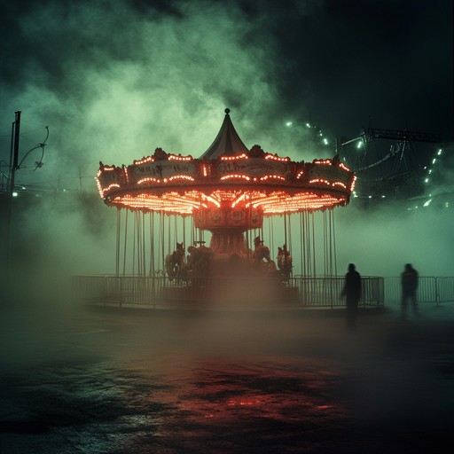 A haunting instrumental that transports listeners to a mystical carnival under the moonlight, with ethereal melodies and mesmerizing rhythms that evoke a sense of wonder and mystery