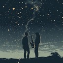 soft smooth jazz piece for romantic starry nights