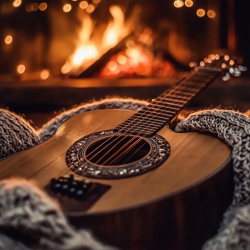 Imagine a setting where every string pluck on the acoustic guitar seems like a gentle step on a carpet of fallen leaves, each note a soft echo in the evening. This version of tranquility sets not just a seasonal mood but a timeless one, inviting deep contemplation and comfort.