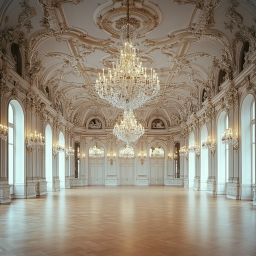 A stately and proud composition, filled with intricate counterpoints and rich harmonies, perfect for evoking the splendor and sophistication of a baroque royal court. The music's confident and uplifting nature will make listeners feel as if they are part of an elegant and triumphant celebration.