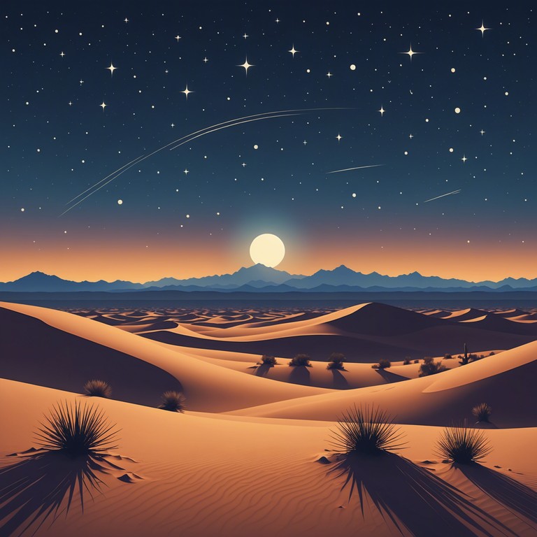 Drawing from the deep well of american folk traditions and the mystical sounds of the middle east, this piece blends americana with exotic tones, offering a meditative journey through windswept dunes and vast, starry skies.