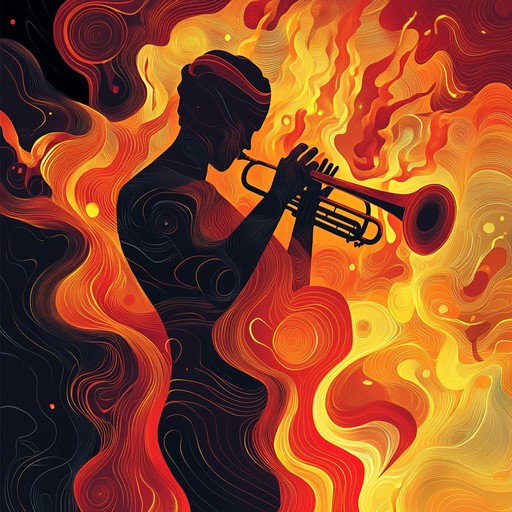 An invigorating instrumental mambo featuring fiery trumpet solos, driving percussion, and bold melodies designed to stir the soul and celebrate the spirit of rebellion, reminiscent of the vibrant sounds of mid 20th century havana