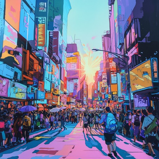 An exhilarating instrumental grime piece, featuring fast paced rhythms, anthemic synths, and an overall uplifting vibe. This track evokes images of sun drenched city streets bustling with youthful energy and hopeful aspirations.