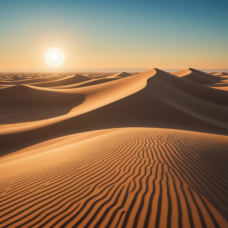 Imagine the warmth of the saharan sun rising, merging traditional music with contemporary beats for a thrilling start to the day. An energetic and refreshing blend that transports listeners across vast landscapes, connecting them with different cultures.