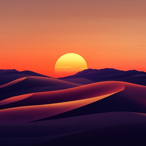 A blend of middle eastern scales and rhythms creates a lively and uplifting atmosphere, evoking images of a beautiful sunrise over the desert dunes. This music captures the essence of middle eastern culture with mesmerizing melodies and dynamic rhythms, designed to energize and inspire.