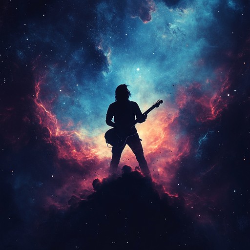 Embark on a galactic voyage through soulful and introspective progressive rock. The track features heartfelt guitar solos, dynamic changes, and lush harmonies, guiding listeners on an emotional and expansive journey among the cosmos.