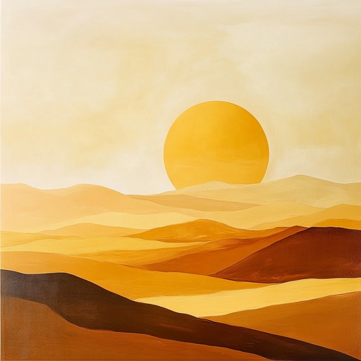 Envision the break of dawn over a vast desert landscape, where the warmth of the sun brings an air of hope and renewal. This piece combines traditional ethnic rhythms with uplifting melodies to evoke a sense of rebirth and cultural richness, perfect for introspective moments and envisioning a brighter future.