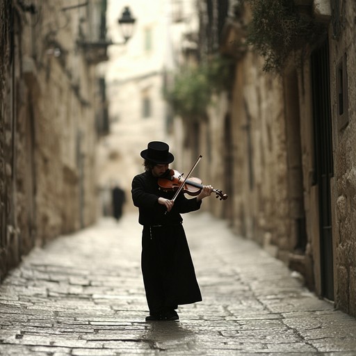 A deeply moving instrumental piece blending traditional klezmer melodies with contemporary orchestration, evoking the profound sense of longing and connection to ancestral homelands in jewish culture