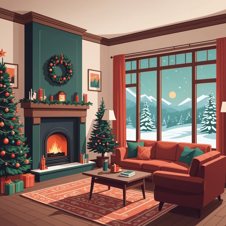 This instrumental track harnesses the essence of a snowy winter evening, where the glow of fireplace and the scent of pine create a blanket of warmth and nostalgia. The soothing sounds are crafted to evoke cherished holiday memories and a sense of peaceful contentment.