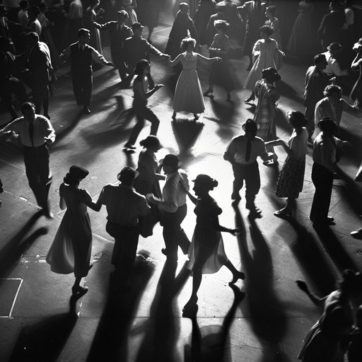 A high energy swing track with bold brass beats and a rebellious spirit. Imagine the dance floors of the 1930s filled with defiant jazz lovers pushing back against societal norms. The blaring horns and fast paced rhythms create an atmosphere of unrest and exhilaration