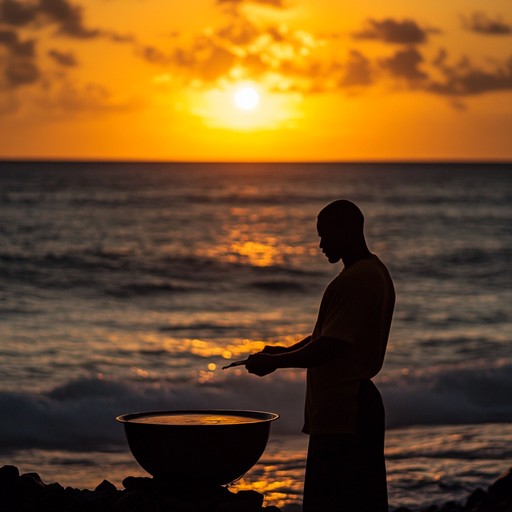 Experience the soothing melodies of steelpan in a soulful calypso instrumental that transports you to tranquil caribbean shores, with gentle rhythms that evoke the sway of palm trees and the caress of warm sea breezes.