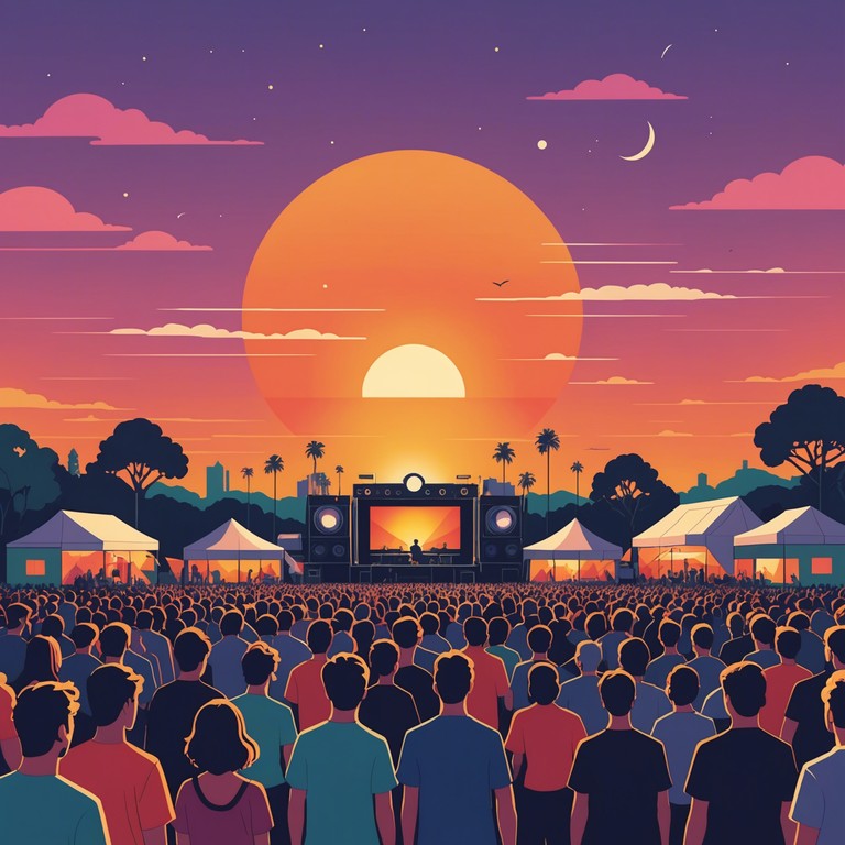 This track features a rising sequence of euphoric house beats that merge seamlessly into a dynamic soundscape of bliss, capturing the essence of an uplifting dance experience. The music is designed to transport listeners directly to the heart of a sun filled dance festival, where each beat syncs with heightened emotions.