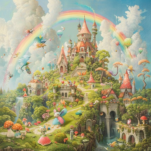 A majestic orchestral piece that transports young listeners to an enchanted fairy tale world, full of colorful characters, magical happenings, and wondrous adventures. The composition builds beautifully, evoking a sense of wonder and excitement