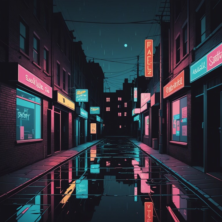 This track creates an atmosphere thick with tension and mystery, reminiscent of a suspenseful 80s thriller film. The minimalistic but powerful melody is carried by a growling synthesizer that sets a perfect backdrop for nocturnal adventures in an urban landscape.