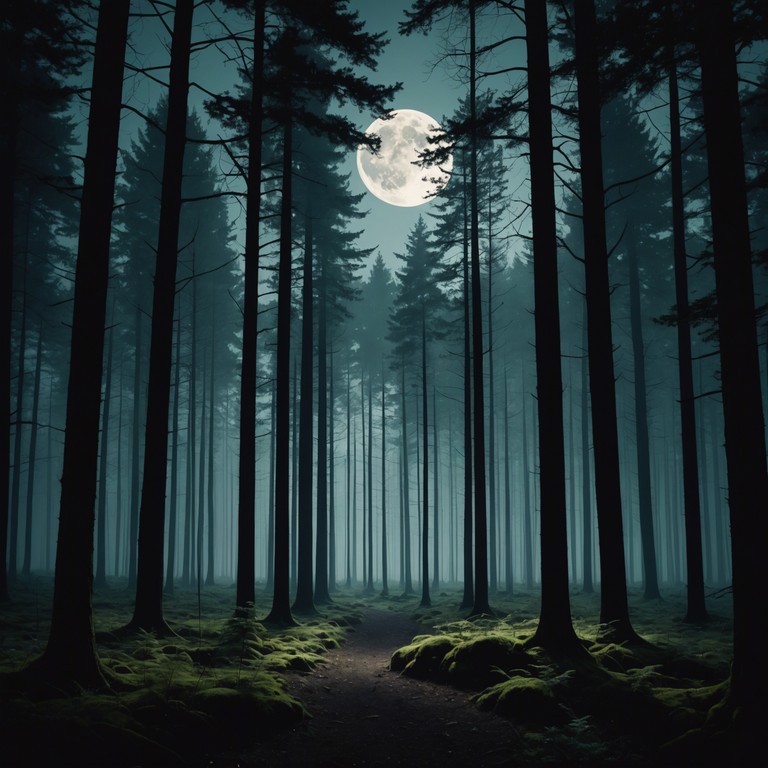 As the full moon rises, the crisp air carries the haunting rhythms of eerie phonk music. The pulsating beats resonate with an otherworldly vibe, creating an atmosphere where shadows seem to whisper ancient secrets. The track fuses traditional phonk's groovy undertones with eerie, echoing samples, crafting a soundscape fit for a nocturnal adventure into the unknown.