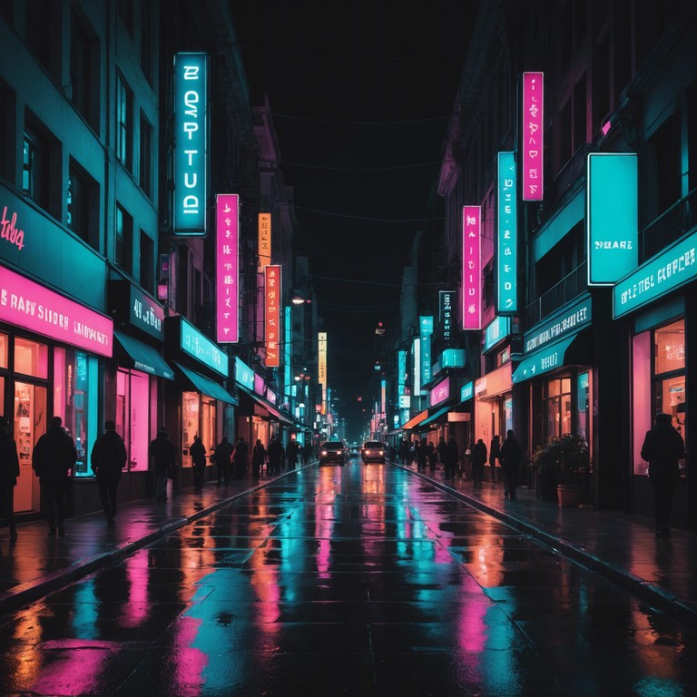 This track captures the essence of a thrilling night out in a bustling cityscape, illuminated by vibrant neon lights and fueled by the pulsating beats of k pop. The music is an electrifying mix of traditional korean instruments with modern electronic production that evokes the feel of youthfulness, excitement, and the vibrant energy of urban life.