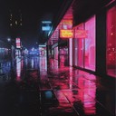 captivating r&b instrumental painting hypnotic nocturnal city vibes