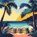 uplifting dub rhythms inspire joy amidst tropical sunshine soundscapes