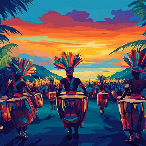 Experience an exhilarating instrumental samba that takes listeners on a spirited journey through vibrant brazilian rhythms, powerful percussion ensembles, and sweeping melodic lines that evoke the grandeur of epic adventures.